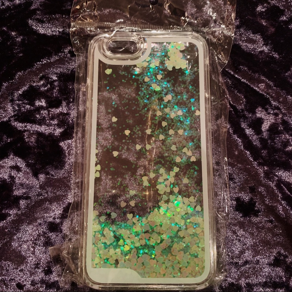 Falling Hearts (Green) Case for iPhone 6